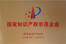 國(guó)家知識(shí)產(chǎn)權(quán)示范企業(yè)